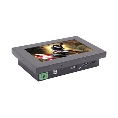1024X600 zonlicht Leesbare LCD Vertoning Monitor van de 7 Duim de Weerstand biedende Aanraking
