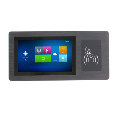 Ingebed zet 16/9 de Aanrakingscomité van Aspectenandroid PC op 7 die Duim in NFC-Kaartlezer wordt gebouwd