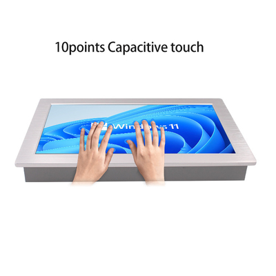Het Comité van 64GB SSD het Waterdichte Touche screen van PC met Vensters 7/8/10 Besturingssysteem 2 I/O Havens van X USB