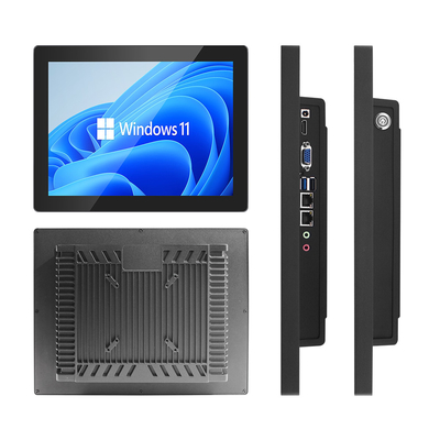 Industrial Touch Panel PC met 32-256G SSD-opslag 2-8GB geheugen RS232/USB/LAN/VGA-interface