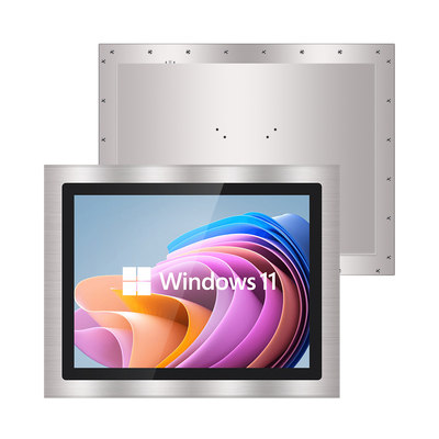 Capacitieve Multi Touch Screen Waterdicht LCD Monitor VGA DVI USB 4 3 Aspect Ratio 250-1500cd/m2 Helderheid