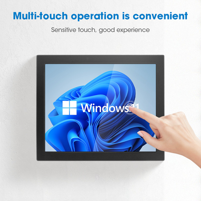 Capacity Industrial Touch Panel PC Win 10/11/Linux/Ubuntu 32G/64G/128G/256G SSD 1280*1024 Resolutie 350