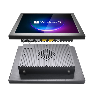 1280*1024 Industrial Touch Panel PC met 350 Nits Helderheid RS232/USB/LAN/VGA Interface