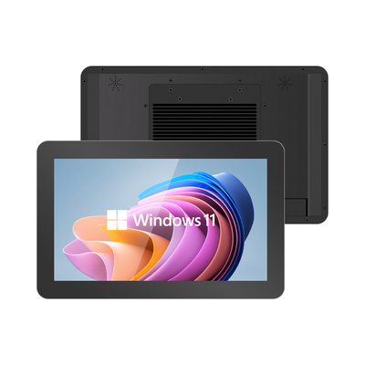 capacitieve touchscreen HD industriële panel PC VGA/COM/USB/RJ45/Audio JACK Vibrant display