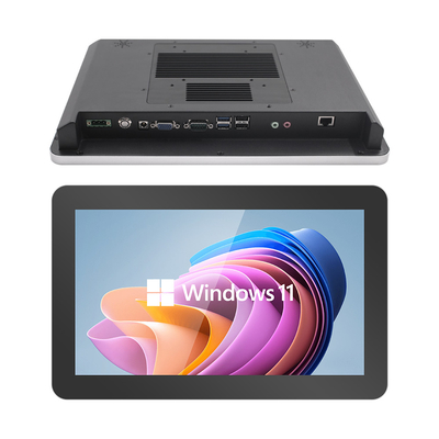 Resolutie Industrial Touch Panel PC met capacitieve touchscreen en Win 10/11/Linux OS Interface