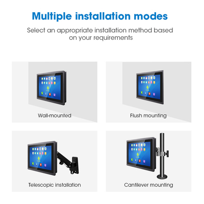 IP67 Waterdicht industrieel paneel PC 1280 X 1020 Resolutie Windows Intel J6413 350cd/m2 Helderheid