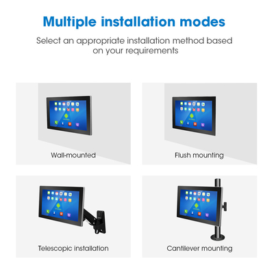 15.6 inch robuuste Android Touch Panel PC met IP65 Front Bezel en 2G/4G/8G DDR3 geheugen