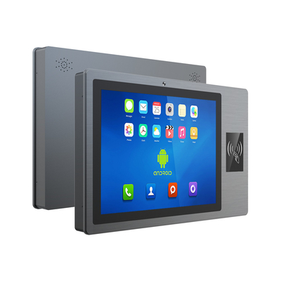 Robuuste 15 inch Android Panel PC met VESA Mount 1 X 100M LAN IP65 Certificering Ethernet