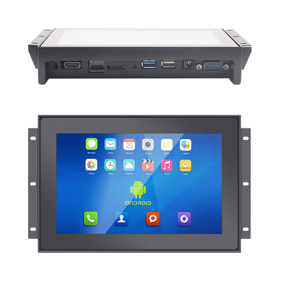 IP65-gecertificeerde Android Touch Panel PC met Poe-interface en EMMC 8G/16G/32G-opslag