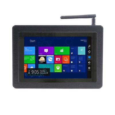 Geheugen-gefocust 7 inch ventilatorloze industriële touch panel pc voor veeleisende omgevingen