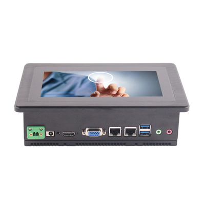 J6412 CPU Industrial Touch Panel PC met 7 inch schermgrootte en 12-36V ingangsspanning