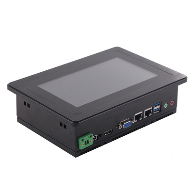 Gevorderde ingebedde touch panel pc met 7 inch scherm en 64G SSD geheugen