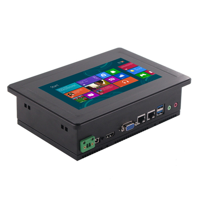7 inch Industrial Panel PC met touchscreen USB/RJ45/COM/VGA/HD MI/DC12V interface