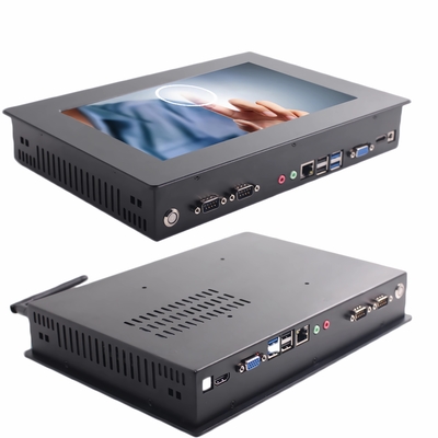 10.1 inch Industrial Embedded Touch Panel PC met 12-36V Input Voltage en 32G-256G SSD Storage