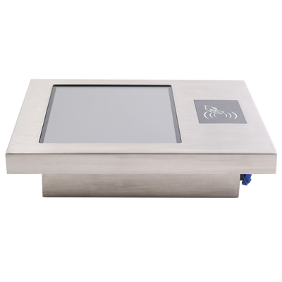 Intel J6412 64G opslag 4G RAM Roestvrij staal industrieel paneel PC 10,4 inch capacitieve touchscreen