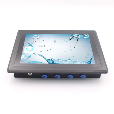 Waterdicht paneel pc met 350 cd/m2 Helderheid voor Windows 7/8/10/11