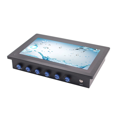 Goedkope waterdichte panel pc 4GB DDR3 geheugen 17 inch touch pc met en 1024 x 768 resolutie