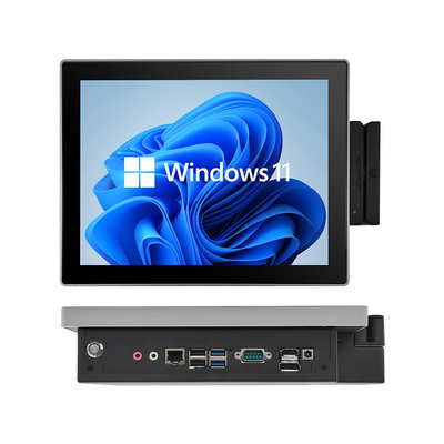 Hoogresolutie industriële touchscreen-pc met HDMI/COM/USB/RJ45/Audio JACK/DP-interface en 1024*768-resolutie