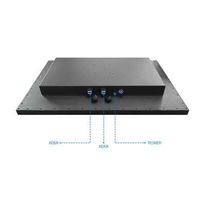 Hoge helderheid waterdicht LCD-scherm 10 punten capacitieve touch VESA wandmontage/joek 1000-1500Nits