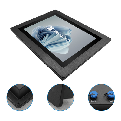 Intel J6413 CPU Waterproof Panel PC met Windows 11 besturingssysteem en 4 X USB-poorten