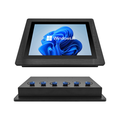 Robuuste touchscreen-paneel pc voor ruwe omgevingen -20 °C tot 70 °C Temperatuurbereik 4 GB DDR3 geheugen