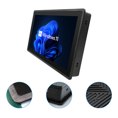 12-36V Invoerspanning Embedded Touch Panel PC met 15,6 inch scherm en USB/RJ45/COM/VGA/HD MI/DC12V interfaces