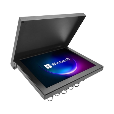 Capacitieve touchscreen waterdichte panel pc voor extreme temperaturen -20C tot 70C Intel I3 CPU