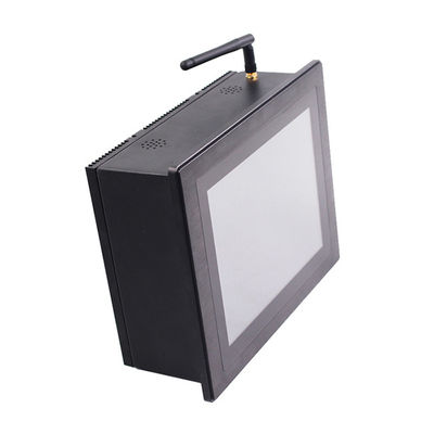 8Inch Industrieel de Aanrakingscomité 4xRJ45 van de aluminiumvatting
