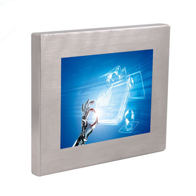 De volledig Verzegelde Monitor van IP65 1xDC Jack Waterproof LCD