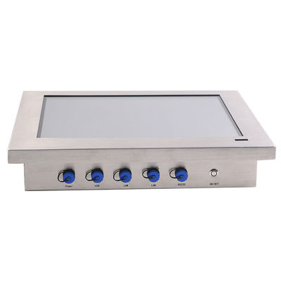 Fanless 1.5mm het Comité van het Kaderroestvrije staal PC Waterdichte IP65