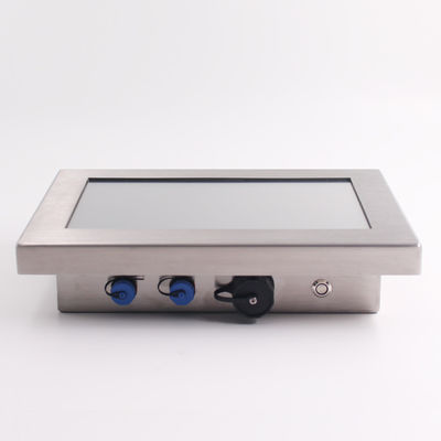 10 duim18w 1000nits Weerstand biedend LCD Touch screen 1.5mm Staal