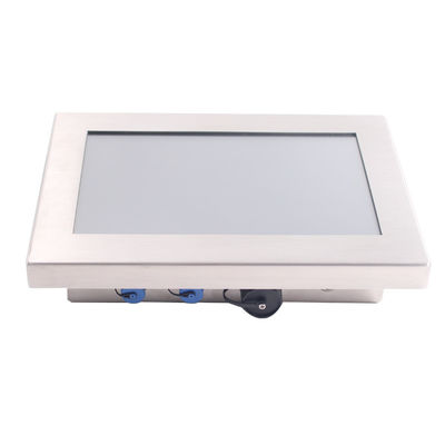 10 duim18w 1000nits Weerstand biedend LCD Touch screen 1.5mm Staal