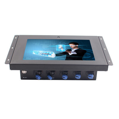 Fanless IP65 10,1“ Waterdichte Comité PC 350nits met 5MP Webcam