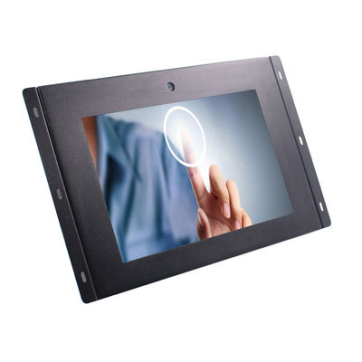 Fanless IP65 10,1“ Waterdichte Comité PC 350nits met 5MP Webcam