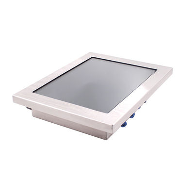 RJ45 12 Duim Waterdichte Ingebedde Comité PC 250nits Bluetooth