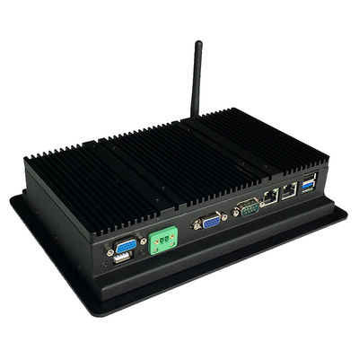Dubbele Rj45 8 het Comité van de duim18w 350nits Ruwe Aanraking PC gelijkstroom 24V