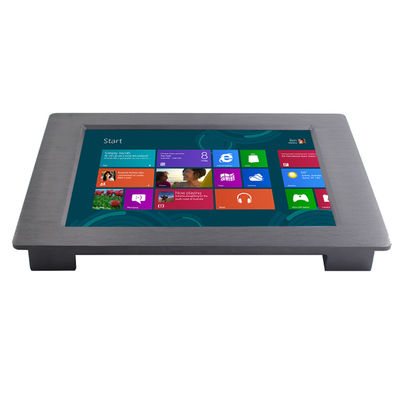 Het aluminium 1000nits bedde Weerstand biedende Aanrakingsmonitor 1024x768 in
