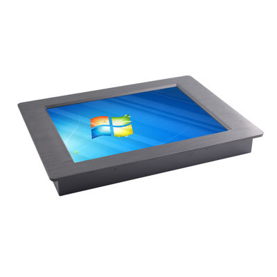 Het aluminium 1000nits bedde Weerstand biedende Aanrakingsmonitor 1024x768 in