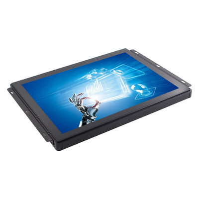 Plastic het Comité van de Vattings250nits DVI Capacitieve Aanraking Monitor 15 Duim