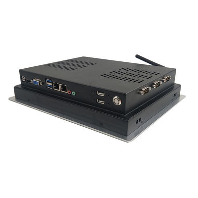 10,4 Duim 3mm de Aanrakingscomité van Vattingsfanless PC met RS485 RS232