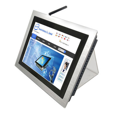 10,4 Duim 3mm de Aanrakingscomité van Vattingsfanless PC met RS485 RS232