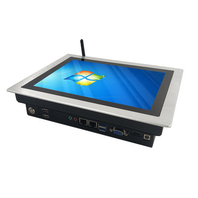 10,4 Duim 3mm de Aanrakingscomité van Vattingsfanless PC met RS485 RS232
