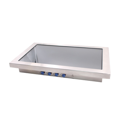 Waterdichte het Comité van SUS304 Fanless PC 1.5mm Kader 21 Duim Volledige IP67 FCC PoE