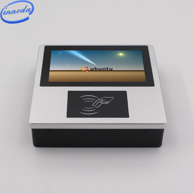 RFID-PC 10 van Lezersindustrial touch panel Msec FCC PoE 7“ Muur zet op