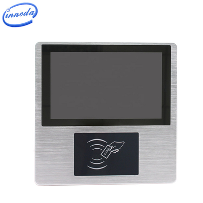 RFID-PC 10 van Lezersindustrial touch panel Msec FCC PoE 7“ Muur zet op
