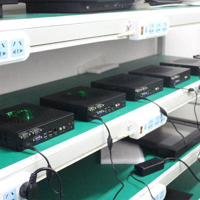 4 Lan ITX MINIpc Fanless die HDMI-Steun1080p Vertoning Nuc koelt