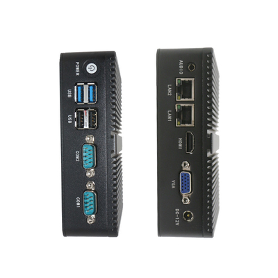 Dubbele RS232 ITX NUC MINI Computer Aluminum Alloy With HDMI VGA