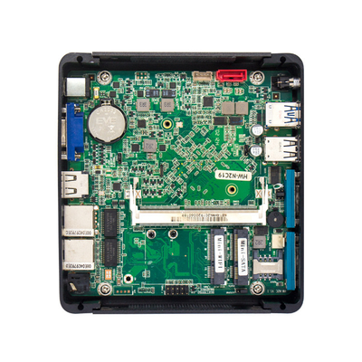 Dubbele RS232 ITX NUC MINI Computer Aluminum Alloy With HDMI VGA