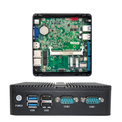 PCIE ITX Fanless MINI Pc Intel J1900 2 Ethernet-Aluminiumlegering RS232