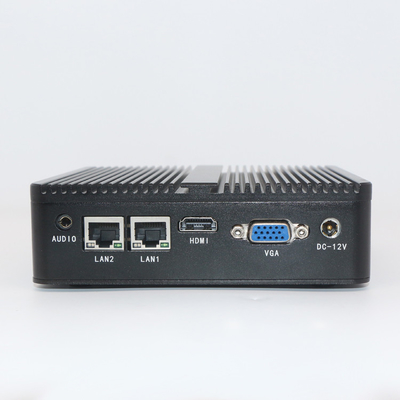 Passieve Koel het Aluminiumlegering van PC van ITX MINI met Informatica de Vertoningshaven van HDMI VGA
